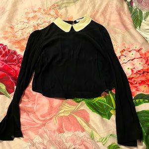 Aritzia size xs peplum top